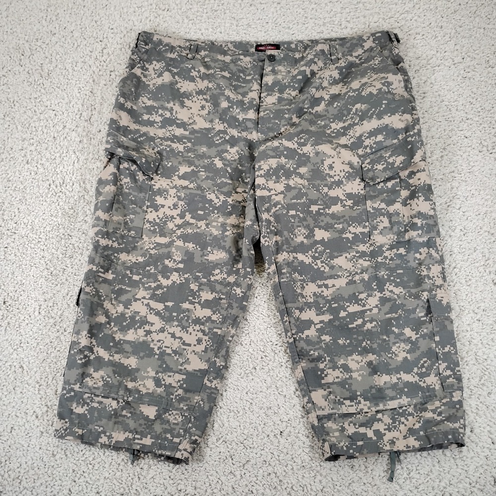 TRU SPEC Pants Mens 3XL Tactical Button Fly Uniform Camo Military Cargo Utility